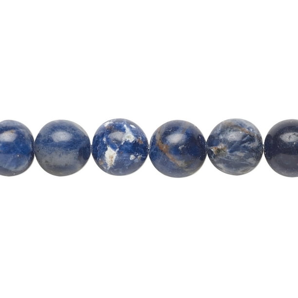 Wholesale 5pcs 8mm Natural Blue Lapis lazuli Gemstone Round Beads Necklace 18''